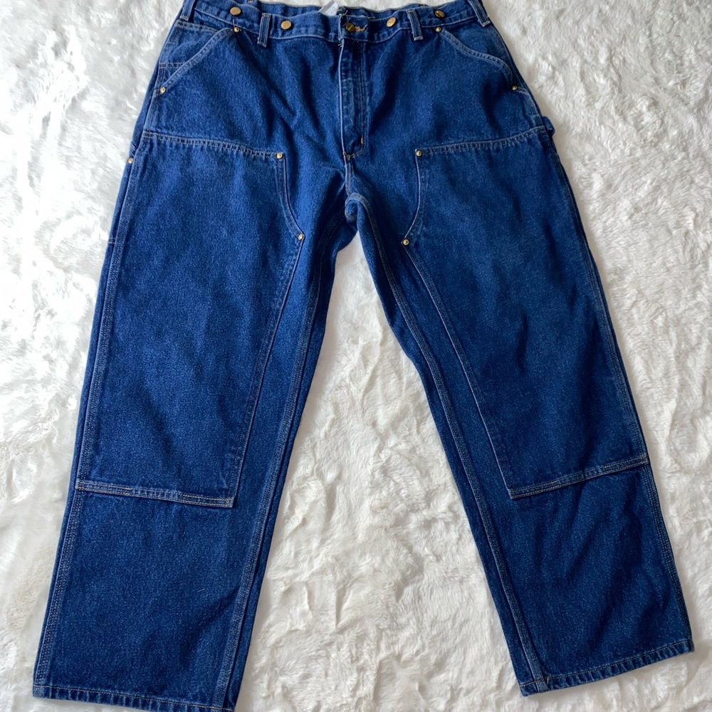 Carhartt Mens 40x30 Double Knee Painter Jeans